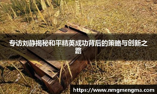 专访刘静揭秘和平精英成功背后的策略与创新之路